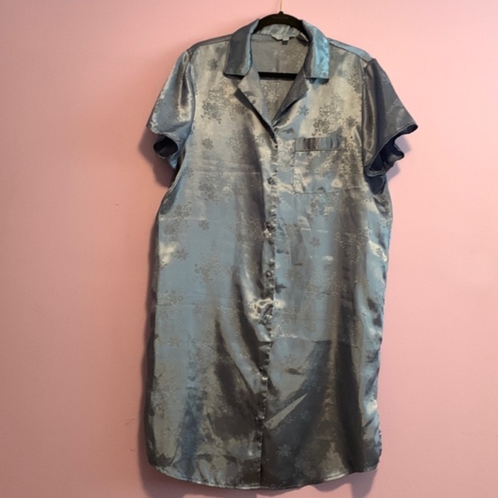 90’s Vintage Jessica Button Up Sleep Dress